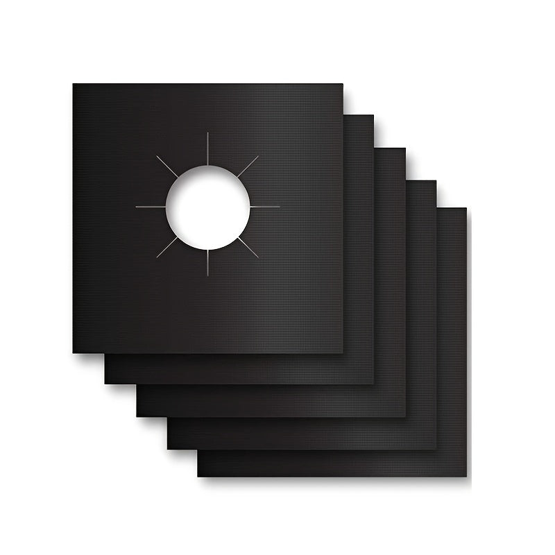 6 dona qayta ishlatiladigan gaz plitasining yonish joyini himoya qiluvchi, qo'shimcha qalinlikda 0.15mm issiqlik taqsimoti