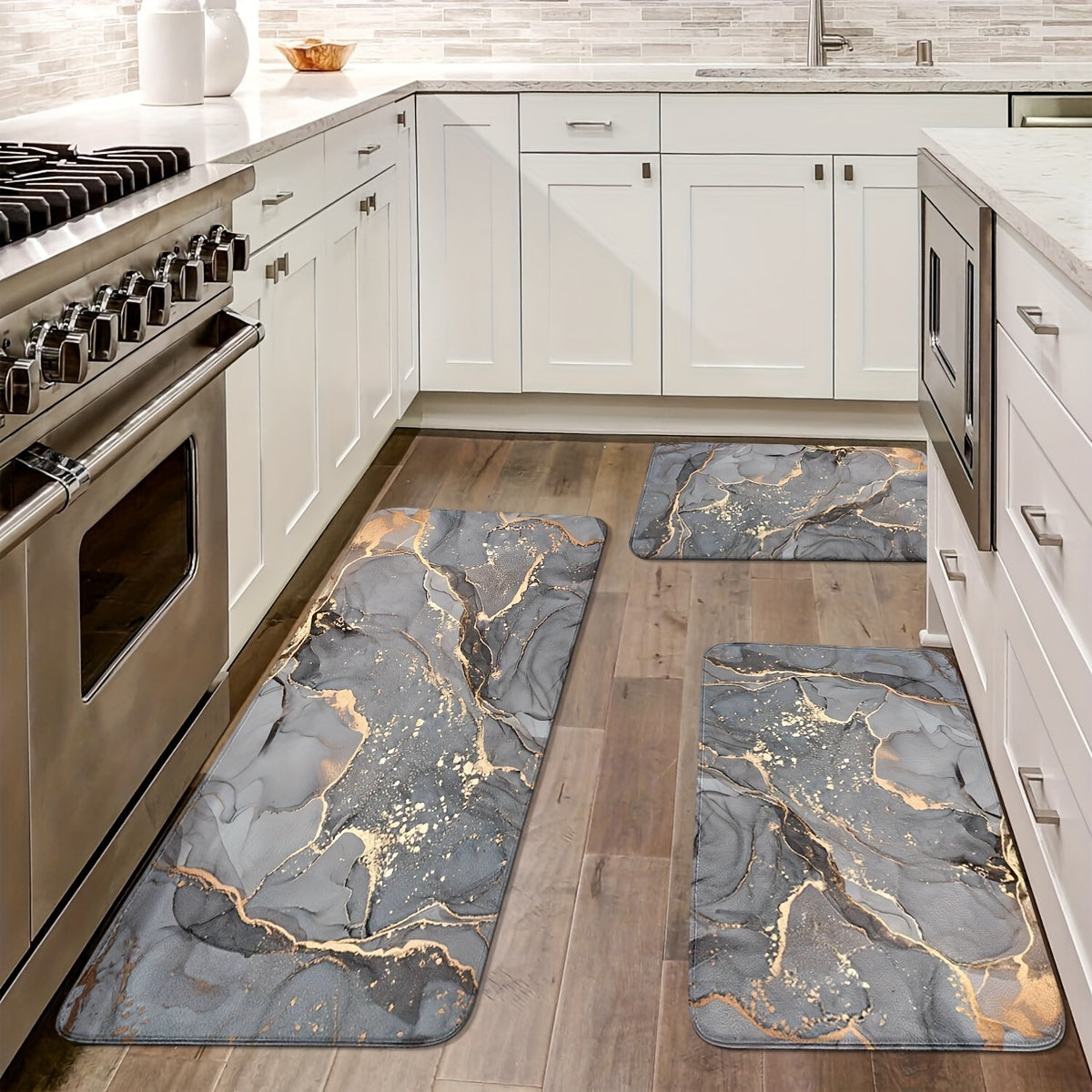 Alfombra de tinta dorada antideslizante y resistente al desgaste para sala de estar y dormitorio 5x7 pies