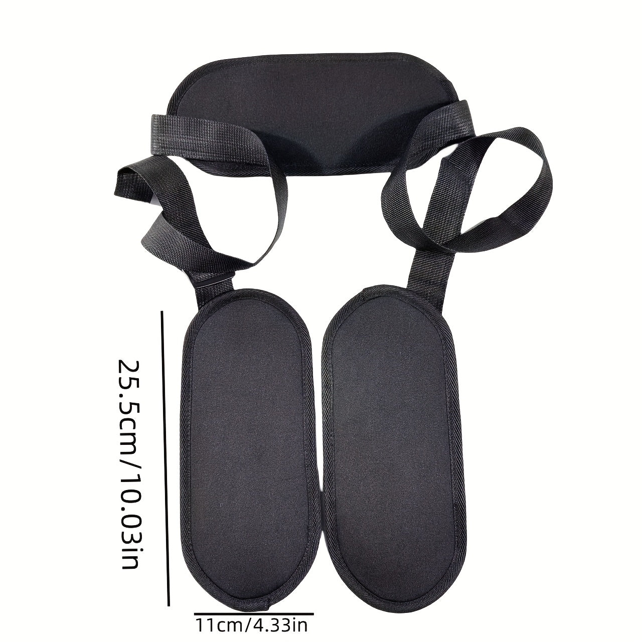 Adult Female Leather Leg Bondage Strap, Adjustable SM Toy for Couples