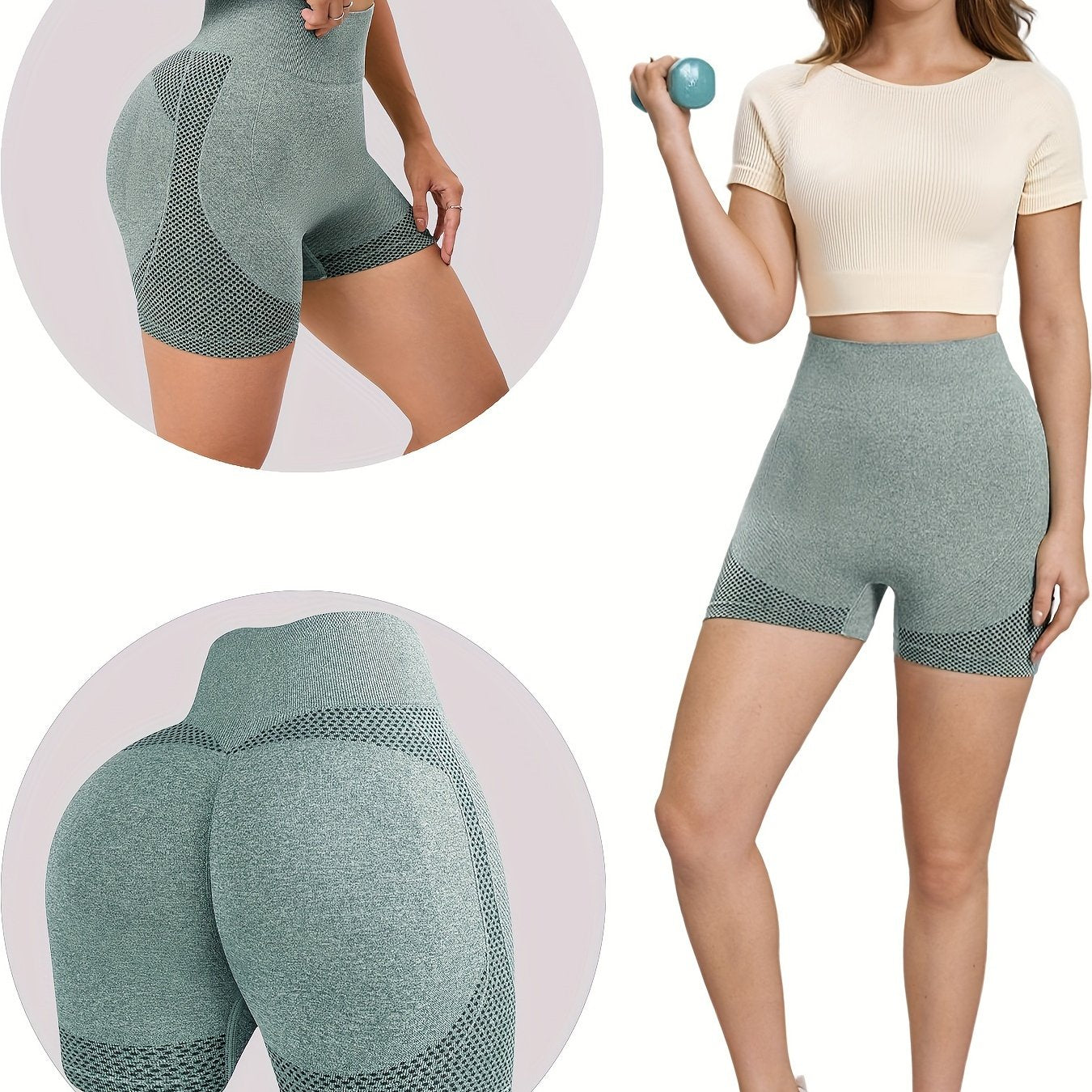 Women's Multi-Color High Waist Butt Lifting Shapewear Shorts Tummy Control
