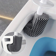 Qattiq ishlash uchun tualet choʻpqi, kompaktdan devorga oʻrnatiladigan tutqich bilan, sirpanmaydigan tutqich