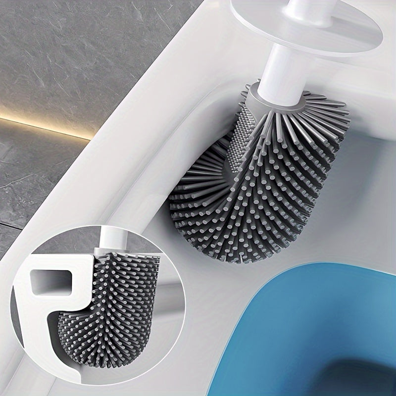 Qattiq ishlash uchun tualet choʻpqi, kompaktdan devorga oʻrnatiladigan tutqich bilan, sirpanmaydigan tutqich