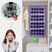 Настенный органайзер для солнцезащитных очков с 40 слотами для двустороннего подвешивания, стойка для хранения очков, держатель для очков и витрина для eyewear