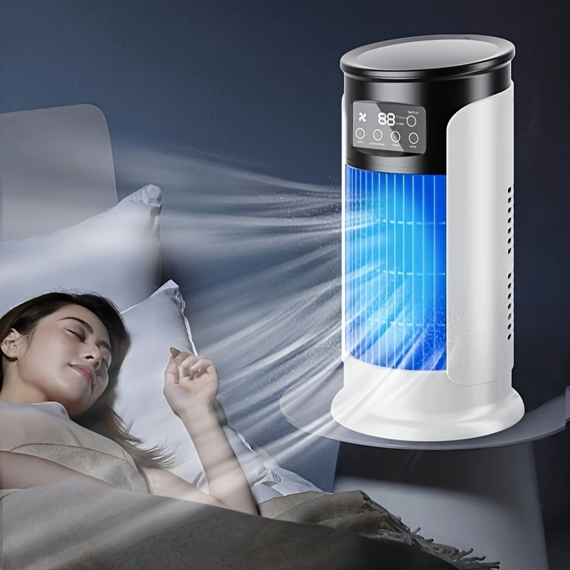Portable Air Conditioner Humidifier Fan USB Charging