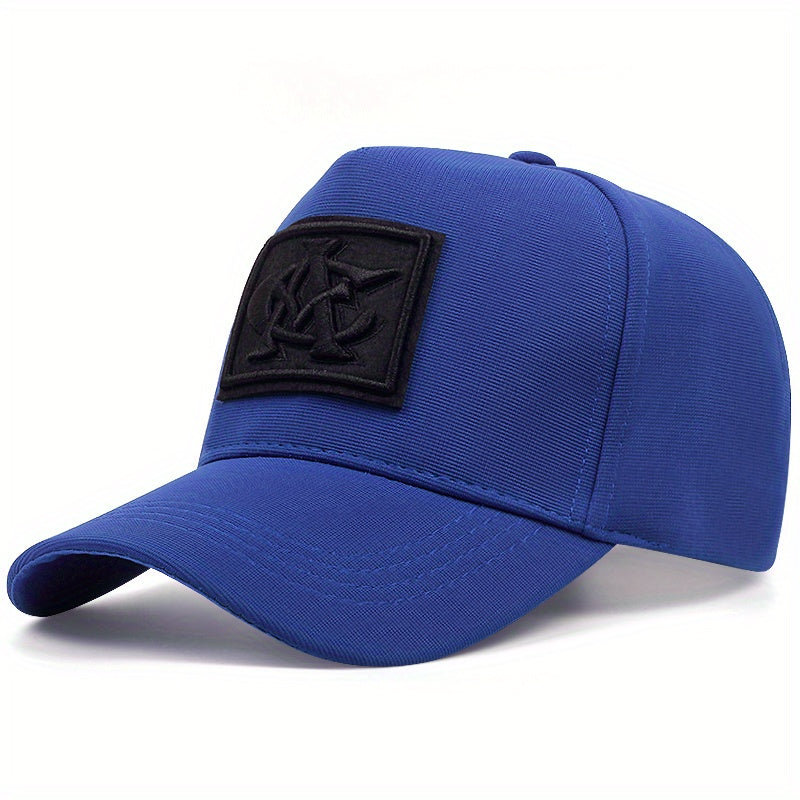 Men's Flat Top Baseball Cap Snapback Polyester Hip Hop Cap for Men and Teens