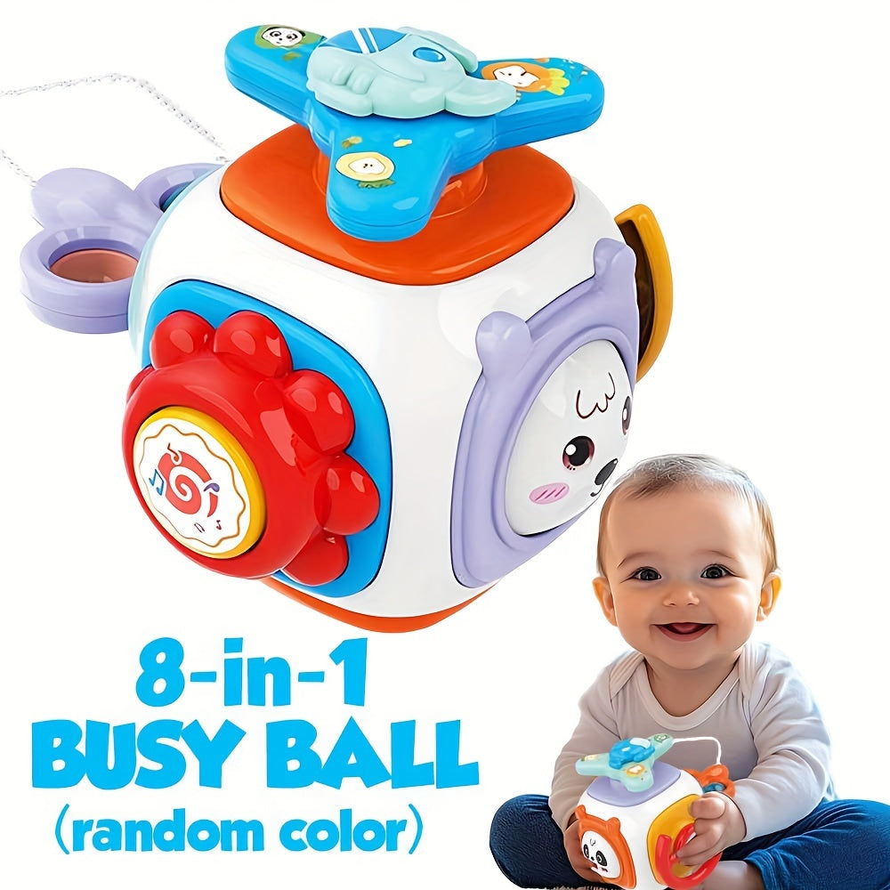 8-in-1 Toddler Educational Busy Ball Cube Plastic Fine Motor Skills Toy