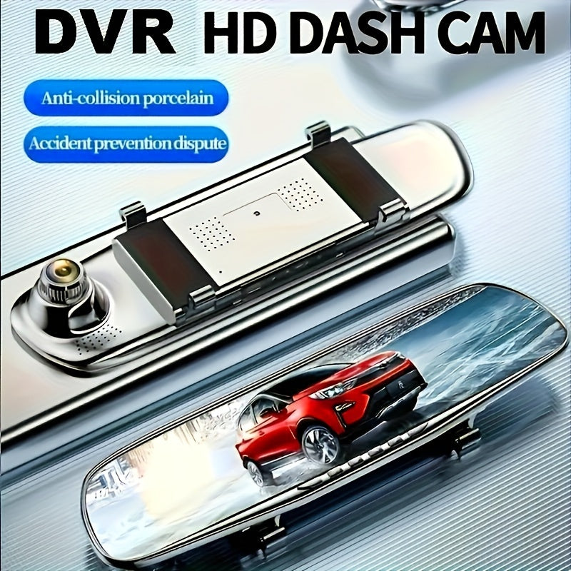 5,0-дюймовая одноканальная или 5,5-дюймовая двухканальная видеорегистратор с видео в высоком разрешении 1080P, 24-часовым мониторингом парковки, циклической записью, ночным видением с технологией Starlight и черной моделью.