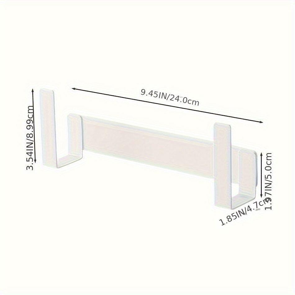 Organizador de rejilla para tapas de macetas perforadas para almacenamiento en cocina, negro, 1 pieza