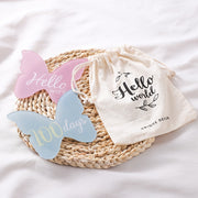 Bebek o'sishi va e'lonlar uchun akril mileston kartalari to'plami, o'sish disk bilan