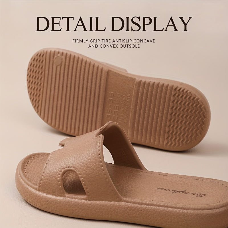 Women's Flat Slides Eva Open Toe Comfortable Indoor Outdoor Shoes