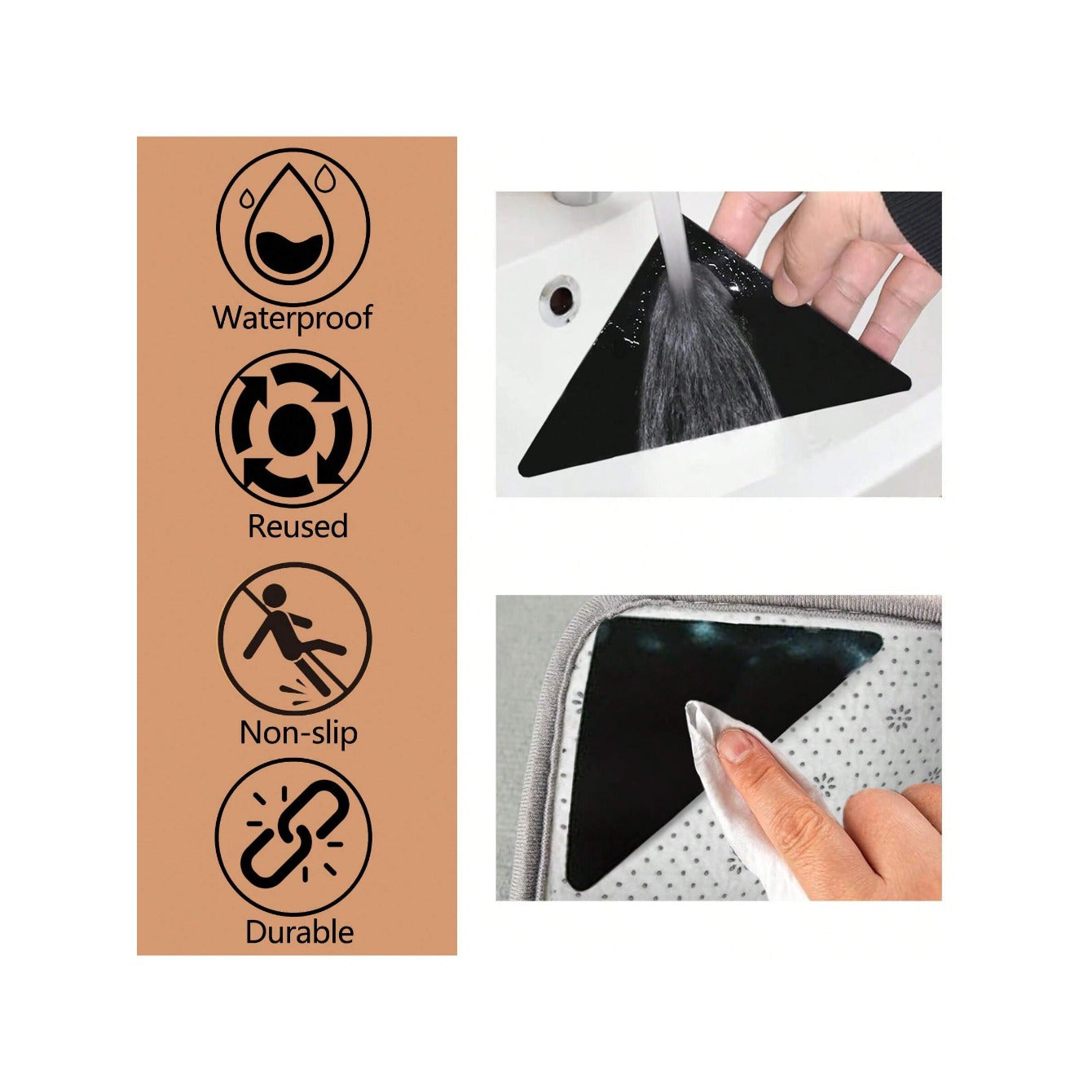 Waterproof Polystyrene Floor Mat Non-Slip Entryway Room Safety All Sizes