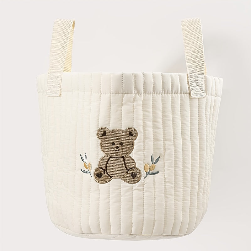 Cartoon Bear Diaper Bag for Moms Versatile Storage Baby Bag for Gifts