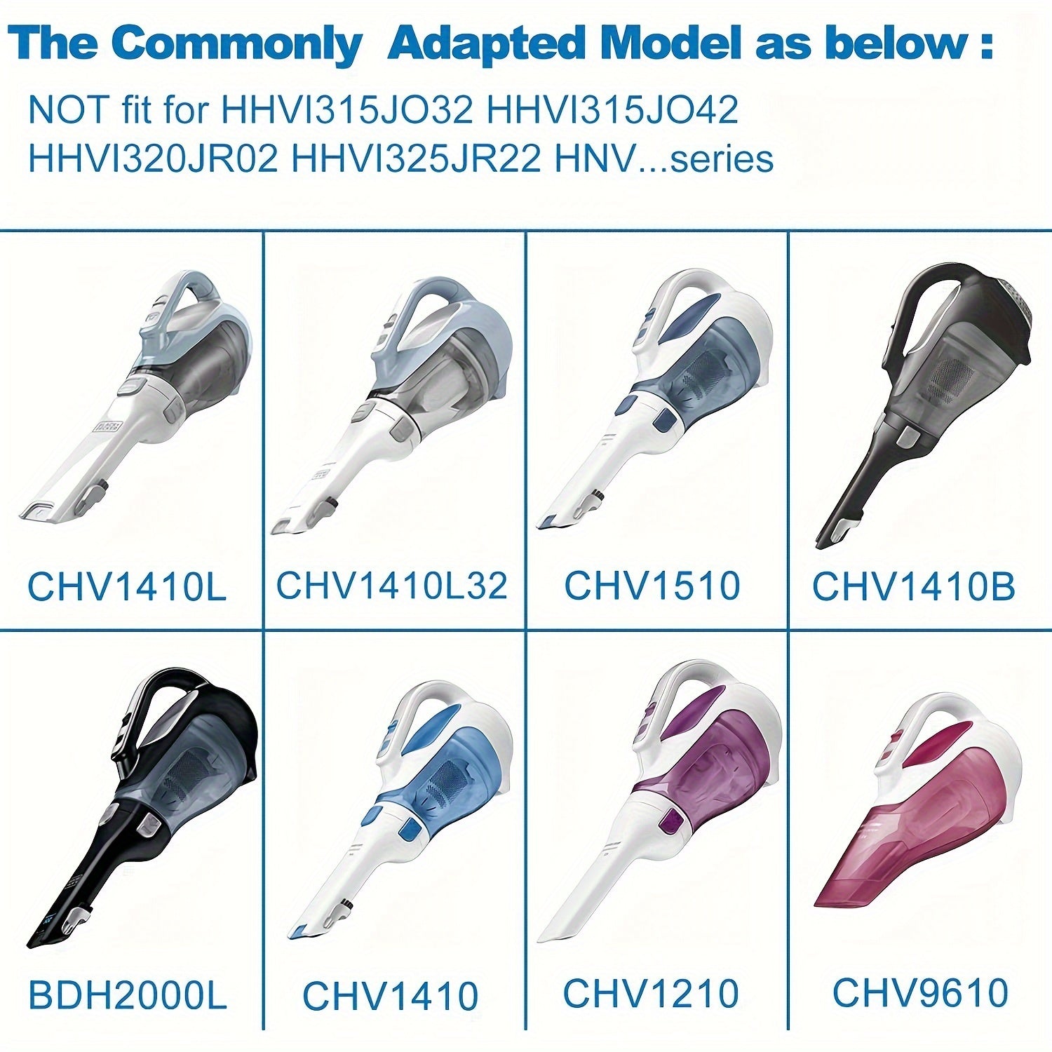 Replacement Cartridge Screens for Cordless Hand Vacuum Vacuum Cleaner