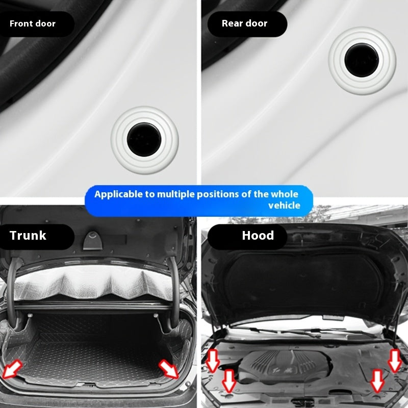 Universal avtomobil eshigi to‘xtatuvchi padlar sintetik kauchuk shok taʼsirini yengillashtiruvchi bumpers