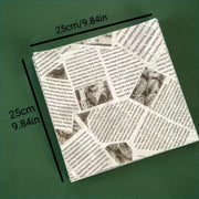 Set of 50 Oil-Resistant Greaseproof Food Wrapping Sheets for Sandwiches and Burgers