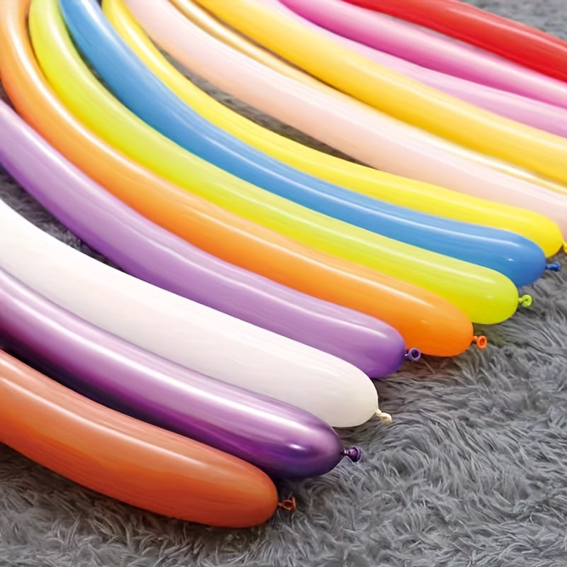 Tug'ilgan kunlar, to'ylar, ta'tillar uchun 50 ta tez to'ldiriladigan balonlar to'plami, aralash ranglar