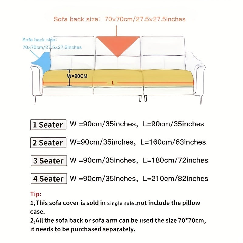 Cojín de sofá nórdico de felpa con diseño antideslizante para todas las estaciones
