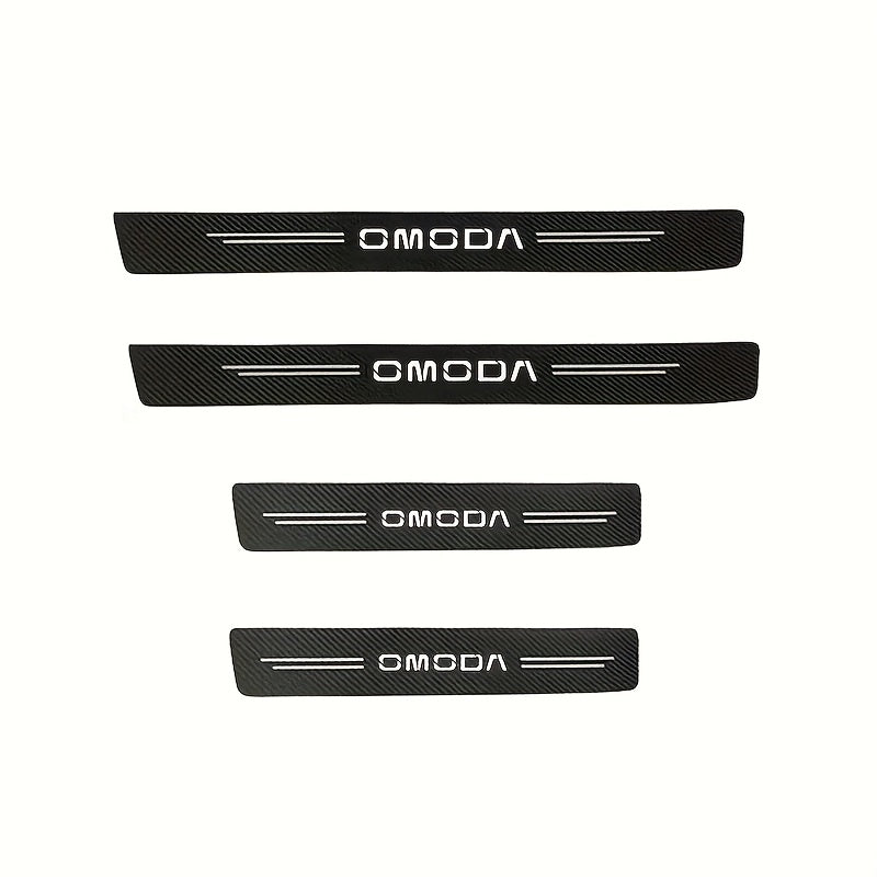 Car Trunk Impact Protection Sticker Carbon Fiber Scratch-Resistant Auto Accessory