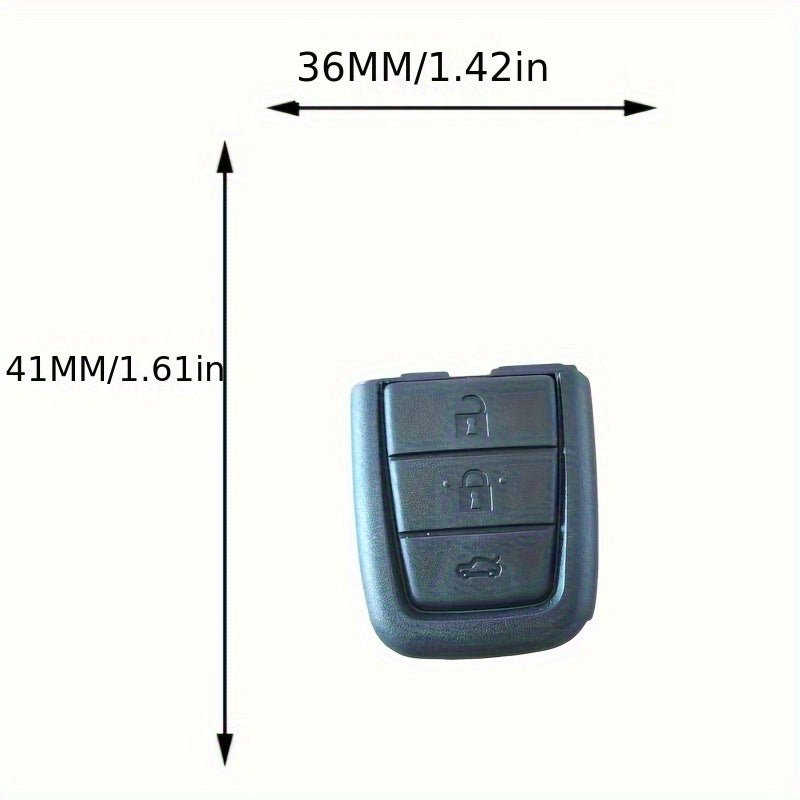 Remote Flip Key Shell for Car Key Fob Replacement Durable Plastic