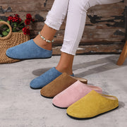 Women's Retro Mules Slip-On Flats EVA Casual Shoes Comfortable Lightweight