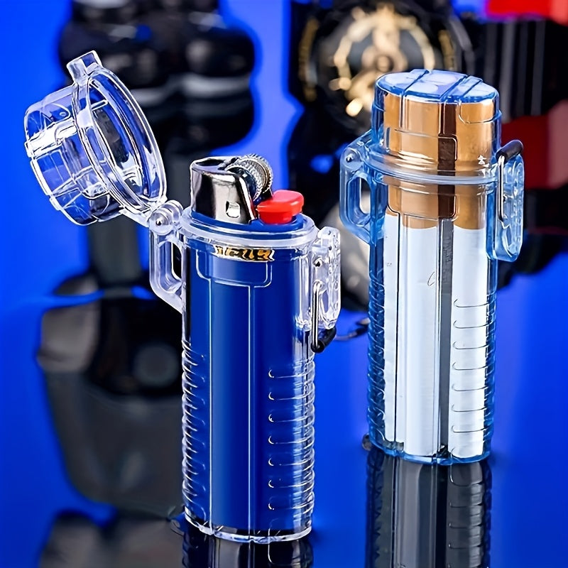 s: Suv o'tkazmaydigan sham yoqadigan saqlash qutisi, sayohat va ochiq havoda foydalanish uchun portativ himoya