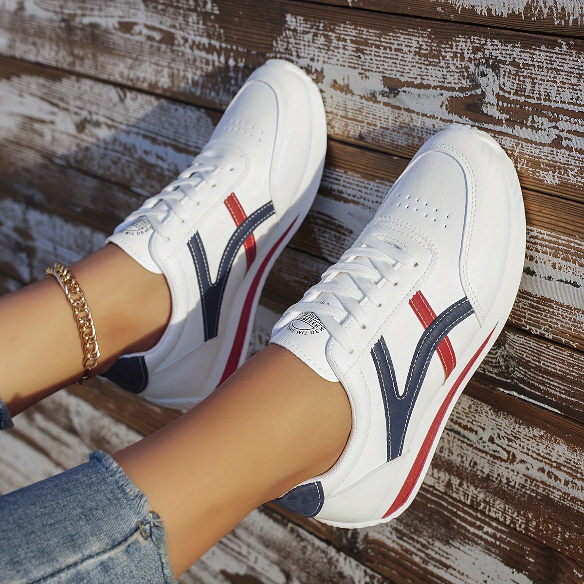 Women's Breathable Lightweight Casual Running Shoes with Rubber Sole