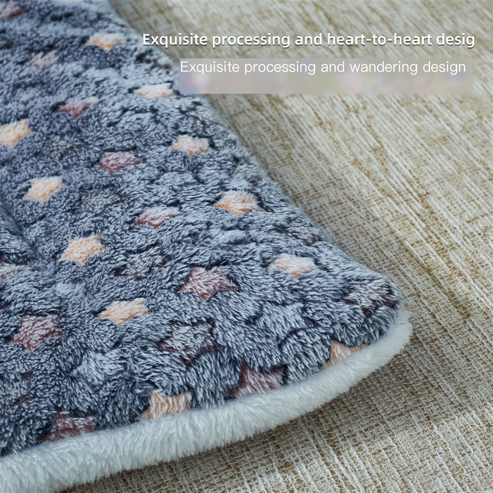Thickened Pet Sleeping Mat for Cats and Dogs in Autumn and Winter Small to Medium Size