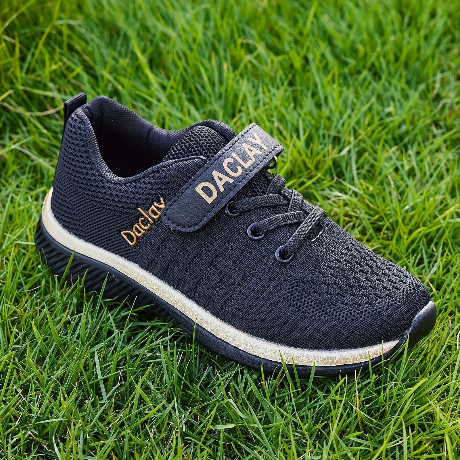 Unisex Youth Lightweight Fabric Sneakers with Tassel for Running Hiking Outdoor