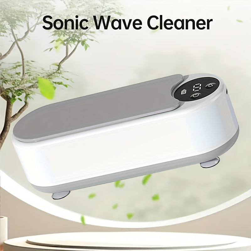 Portable Jewelry Cleaning Machine for Travel and Home USB Rechargeable 360° Glasses and Jewelry Care