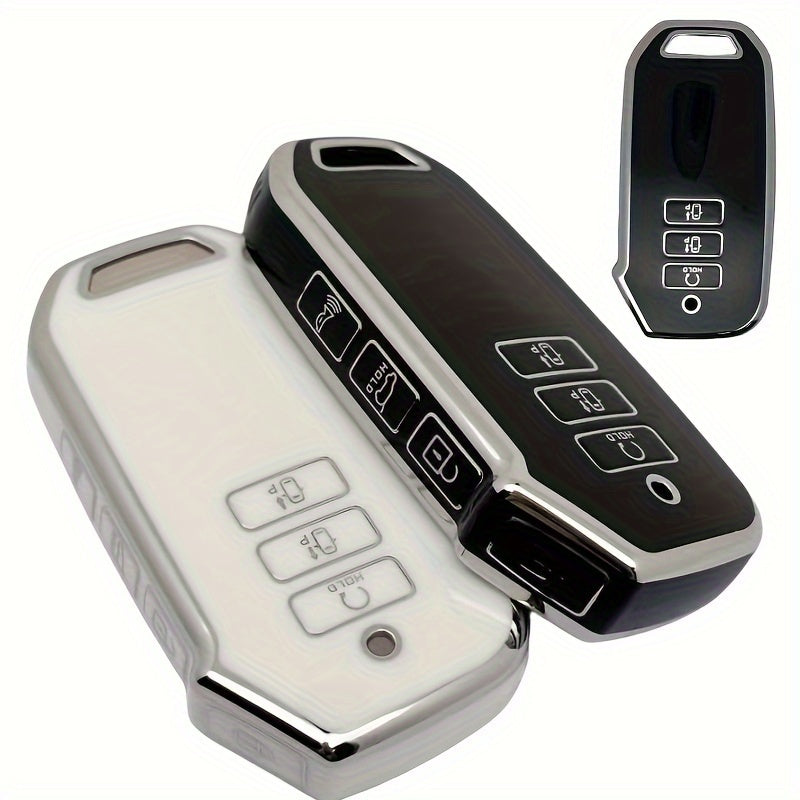 Universal TPU Key Fob Cover for Kia Vehicles, Precise Fit, Non-Folding