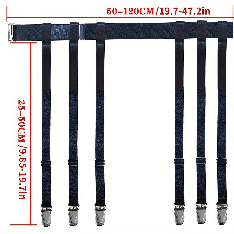 Women's Lingerie Garter Belt with Adjustable Suspender Clips