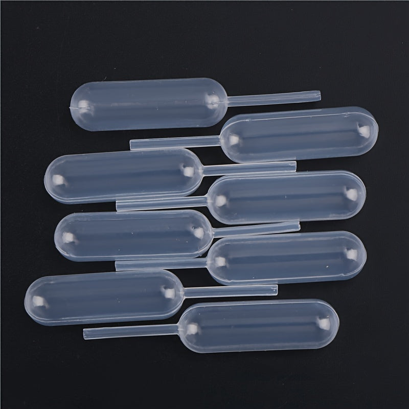 Pack of 100 Disposable Plastic Squeeze Pipettes 4ml for Cake and Dessert Decorating