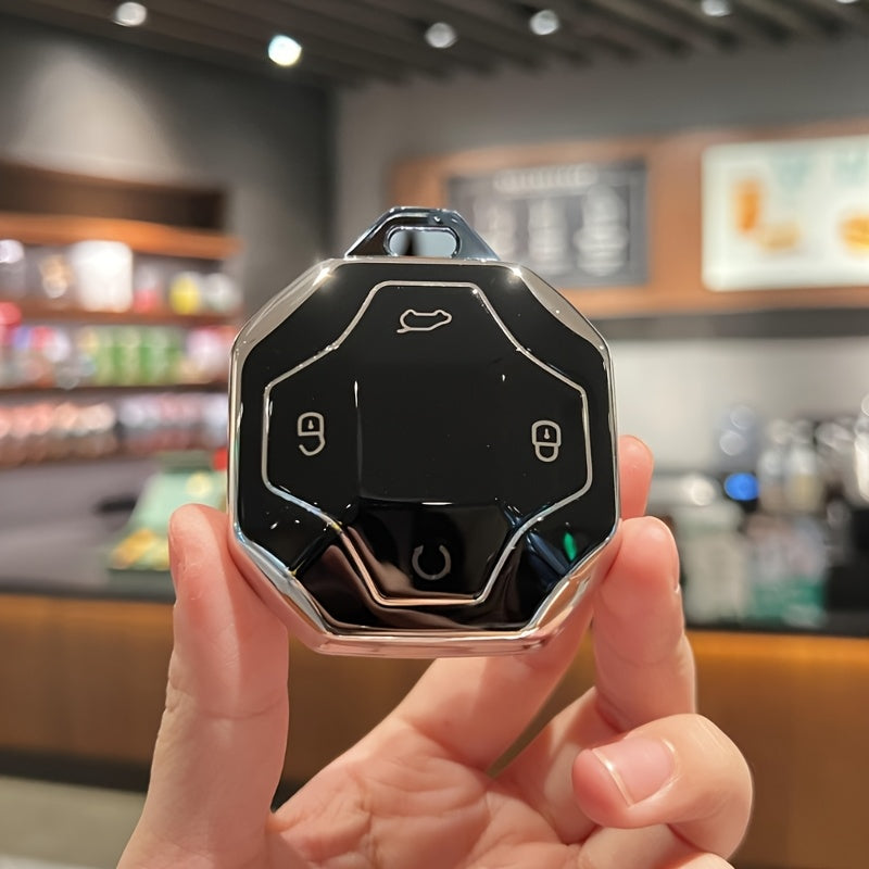 Premium TPU Key Fob Cover for Car Remote Durable Scratch-Resistant Protective Shell