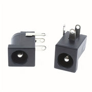 10 Piezas de enchufe de corriente DC universal para guitarra y bajo, conector de 5.5mm x 2.1mm