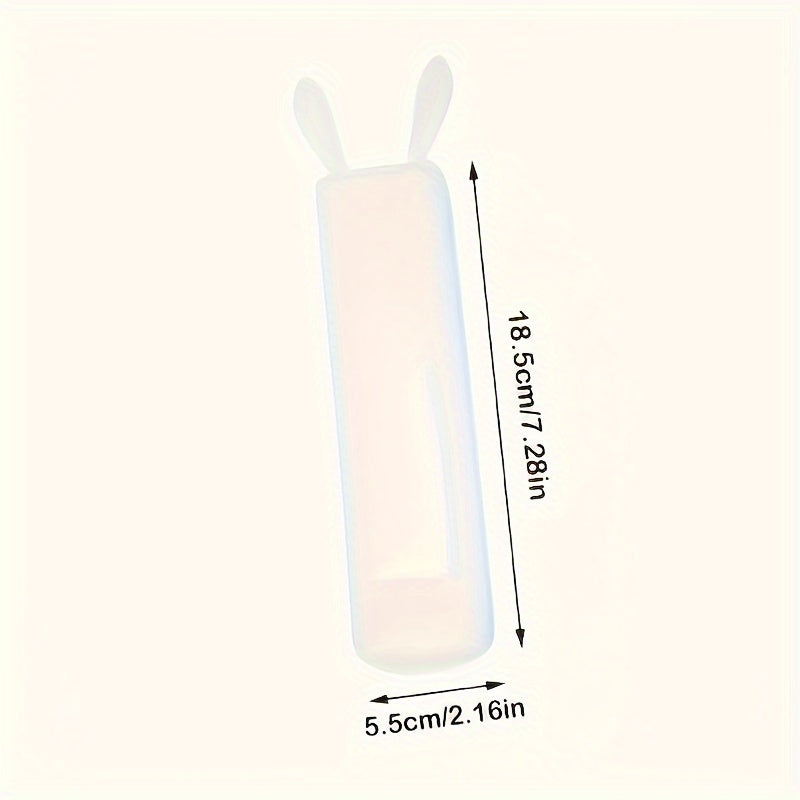 Night Luminous Silicone Remote Control Cover with Holder for Easy Visibility