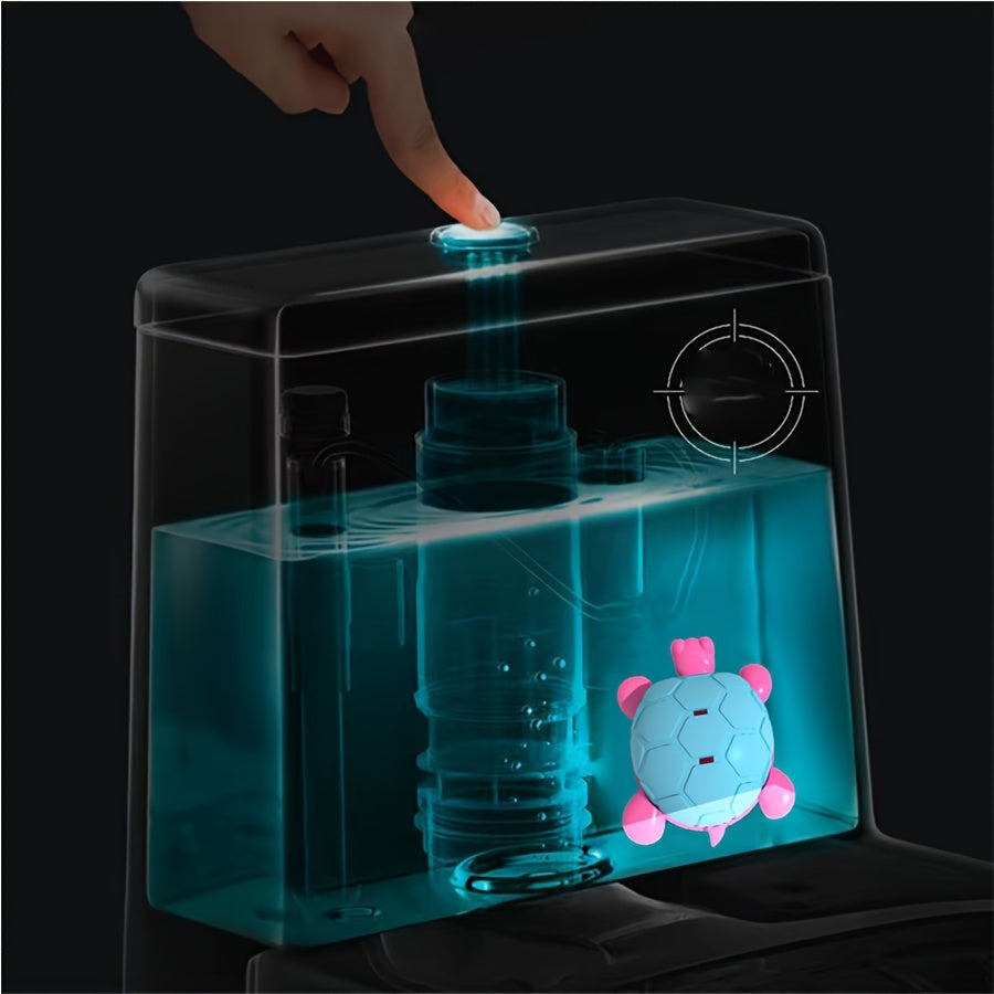 Geli hidli toshbaqa shaklidagi hojatxona tozalagichi: Uy va mehmonxona uchun dog'larni olib tashlovchi, qoldiq qoldirmaydi