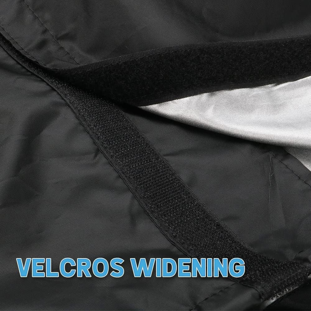 Waterproof Firewood Cover Set with Lid and Tote Bag for Outdoor Fire Pit Storage