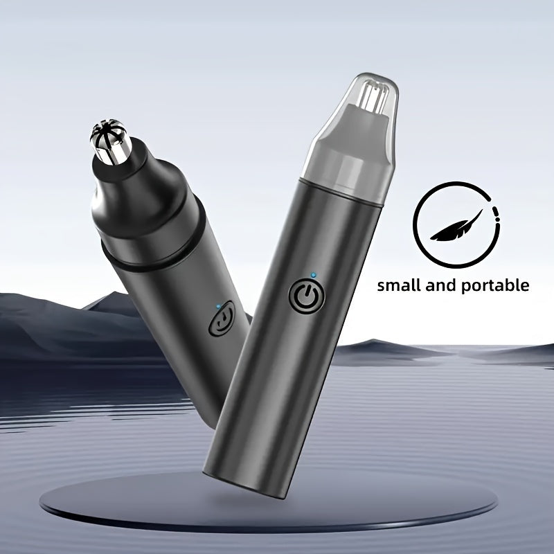 Rechargeable USB Ear and Nose Trimmer for Men and Women Painless Facial Hair Removal