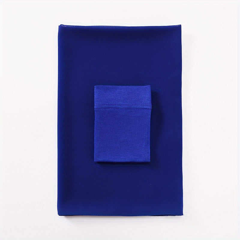 Pink and Gray Chiffon Hijab Scarf Set with Undercap Woven Polyester Stylish Headscarf for Women