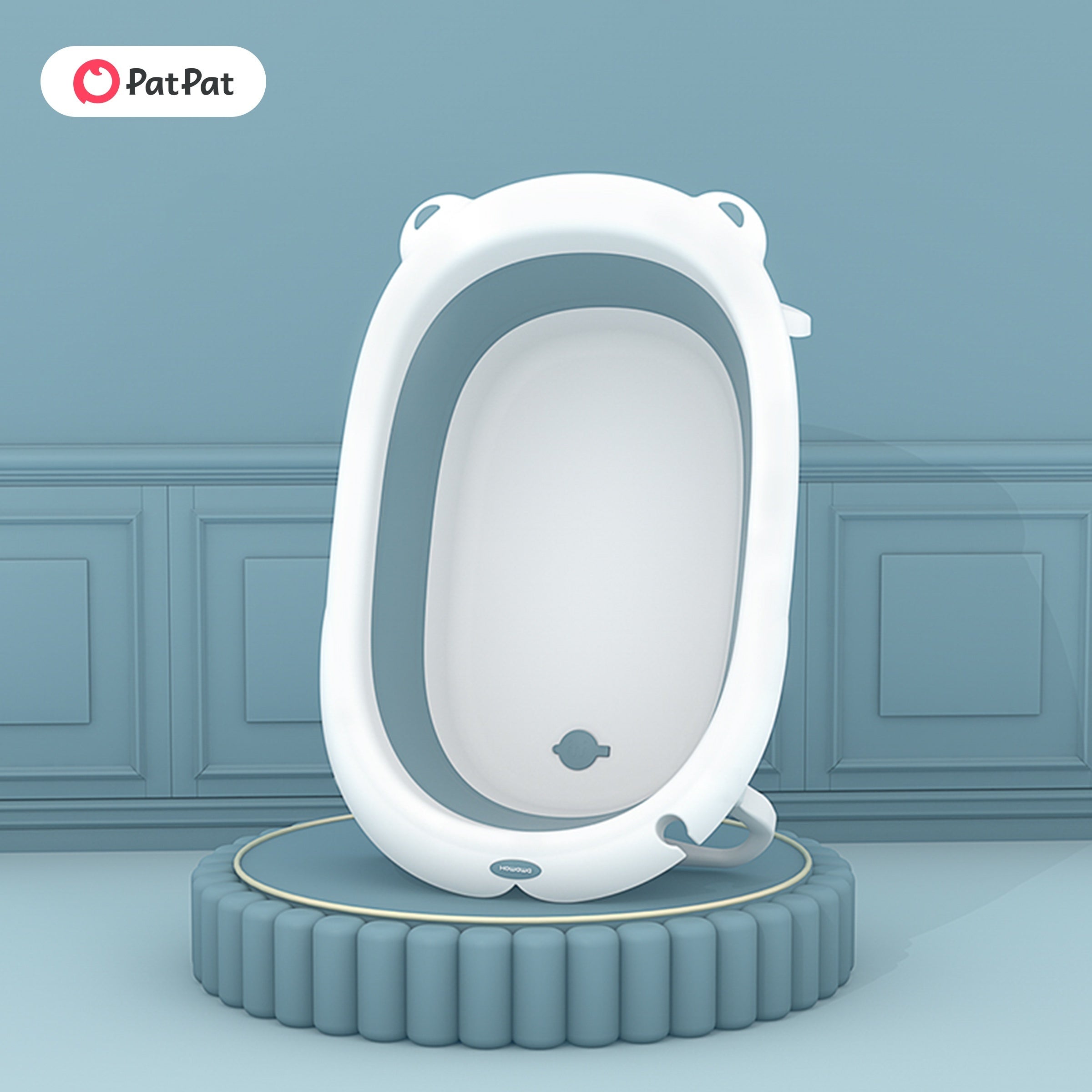 Portable Bathtub with Non-slip Surface and Foldable Design for Comfortable Soaking