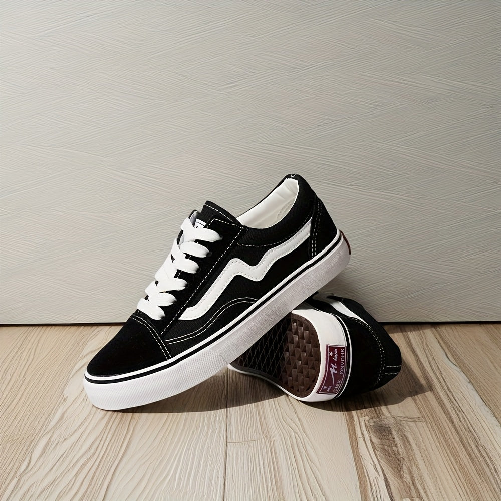 Women’s White Black Accents Breathable Sneakers for Running and Fitness