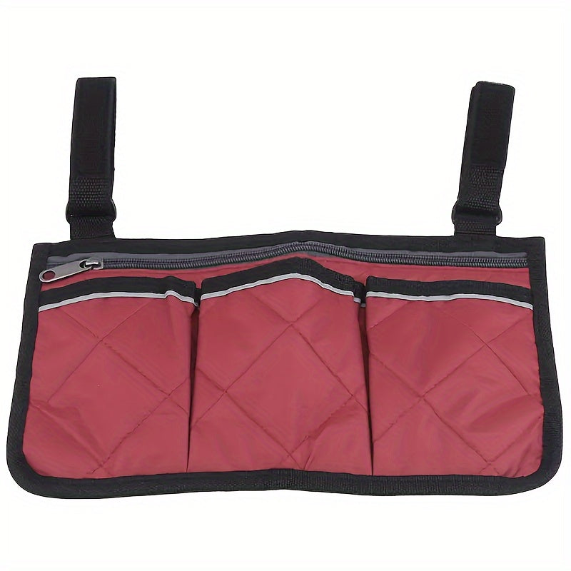 Universal Wheelchair Walker Stroller Storage Bag with Carrying Handle