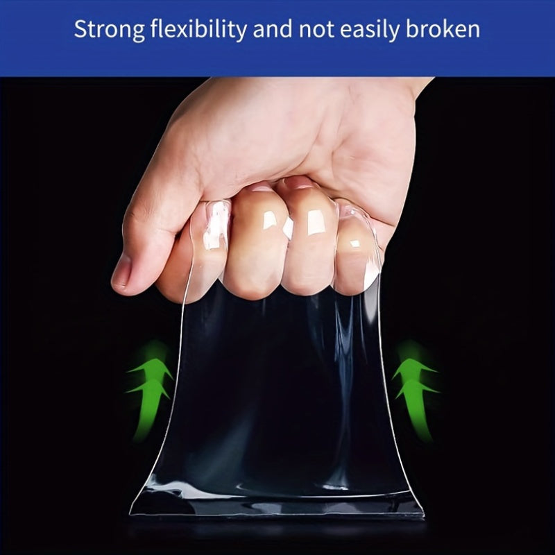 7m Transparent Nano Double-Sided Tape Waterproof Reusable Durable Adhesive for DIY Home Kitchen Bathroom