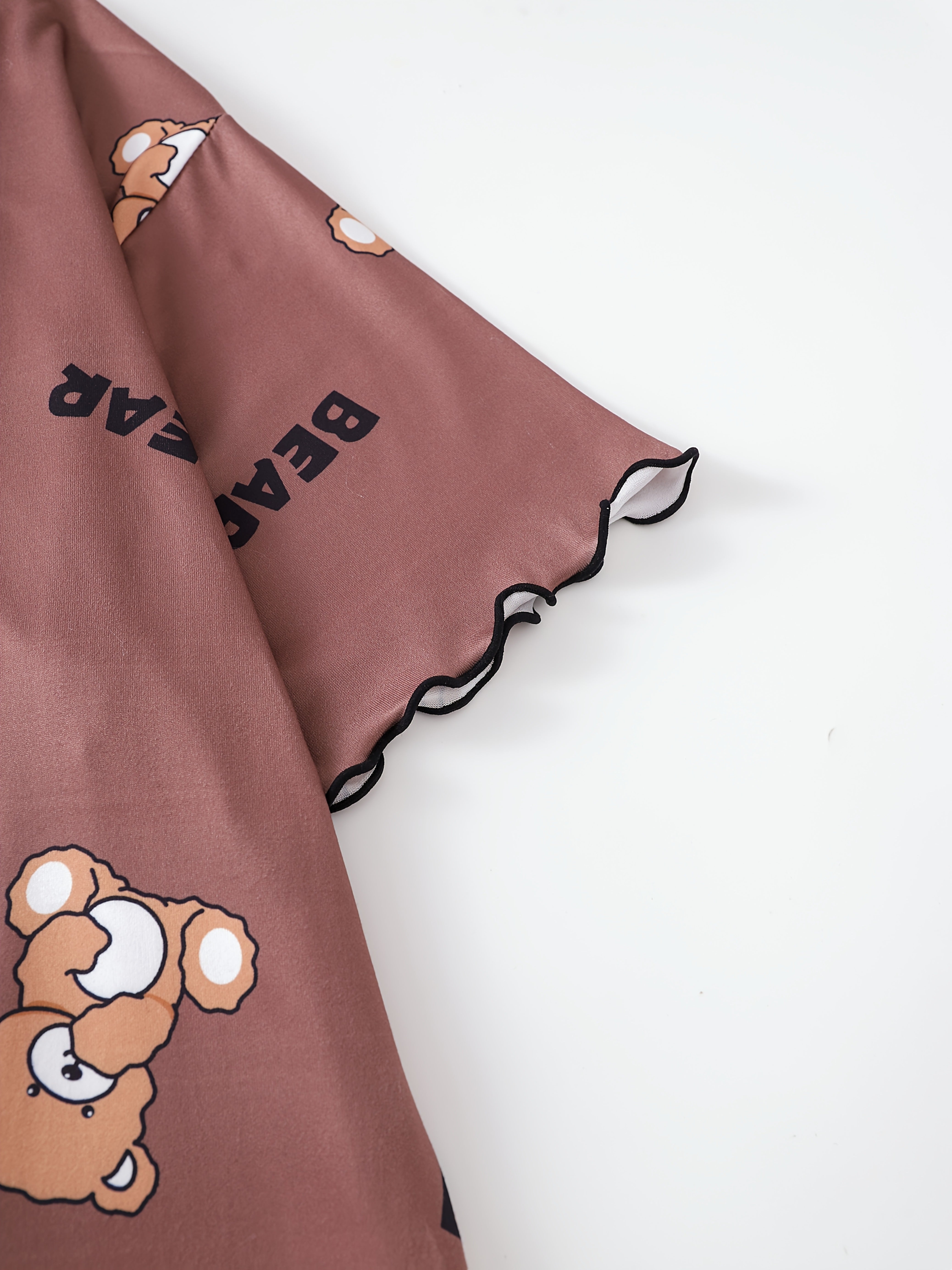 Women's Summer Nightgowns Set of 3 Cotton Short-Sleeve Sleep Dresses