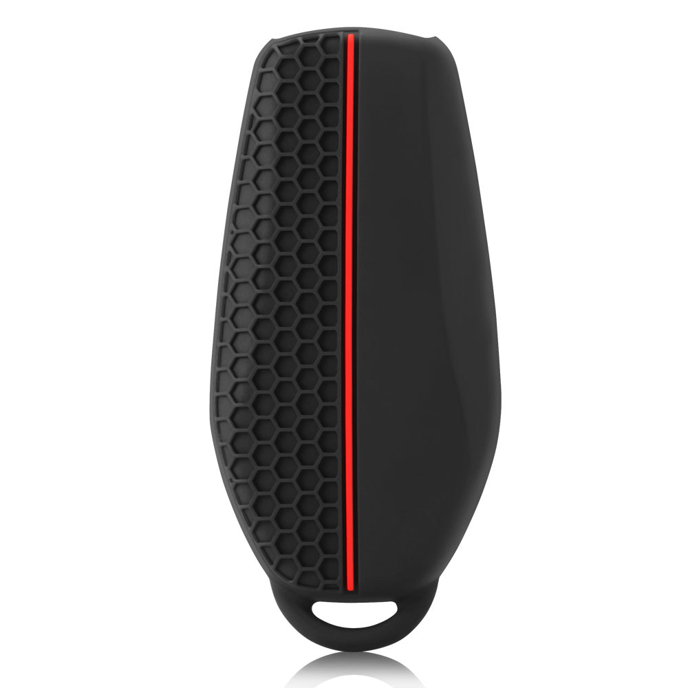 Silicone Key Fob Cover for EV Remote 4-Button Protective Case for Auto