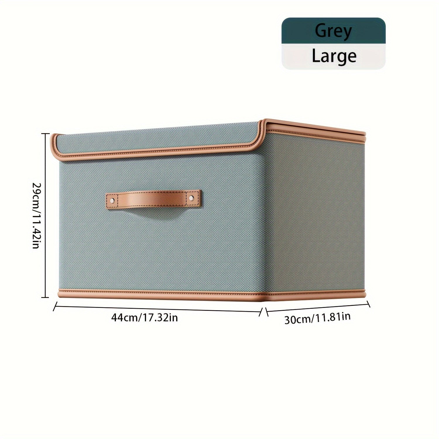 Grandes cestas de tela con tapas para ropa, toallas y ropa interior, organizadores plegables que ahorran espacio