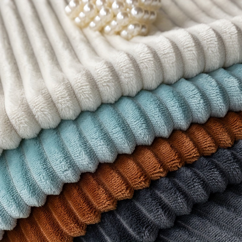 Плюшевый чехол на диван, толстый, теплый, зимний, противоскользящий, современный, дружелюбный к питомцам, для гостиной, спальни, офиса