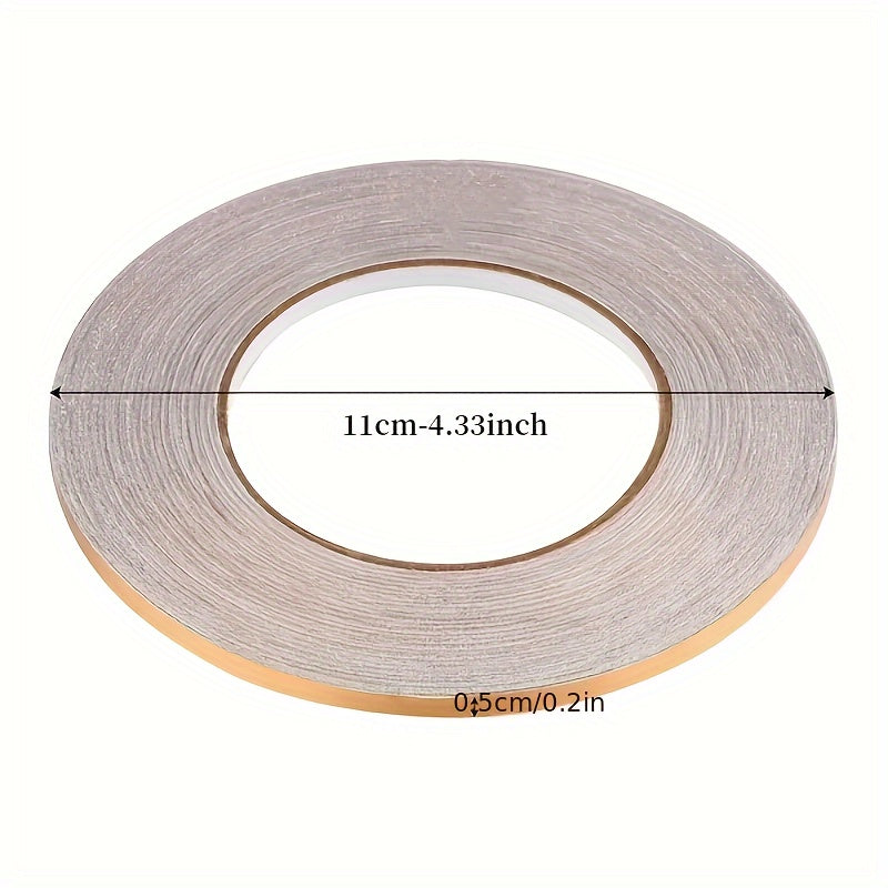 Waterproof Decorative Tape for Walls Floors Ceilings Silver or Gold