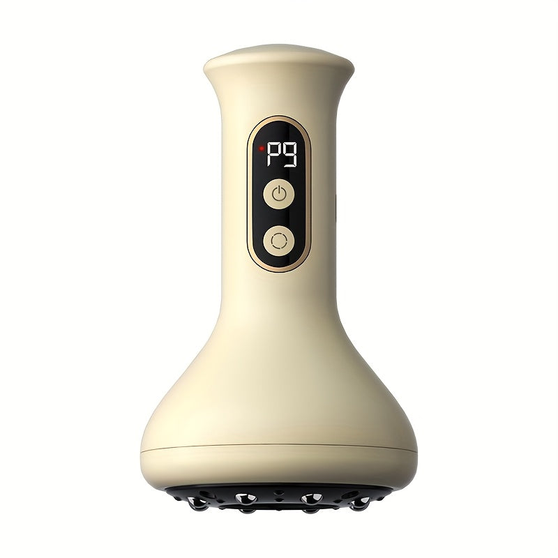 Belly Massager with Hot Compress USB Rechargeable Adjustable Intensity Ergonomic Design