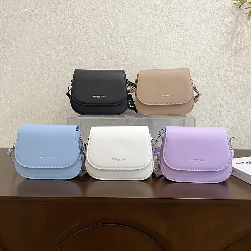 Мини-сумка-почтовик с регулируемым ремнем и квадратным отверстием